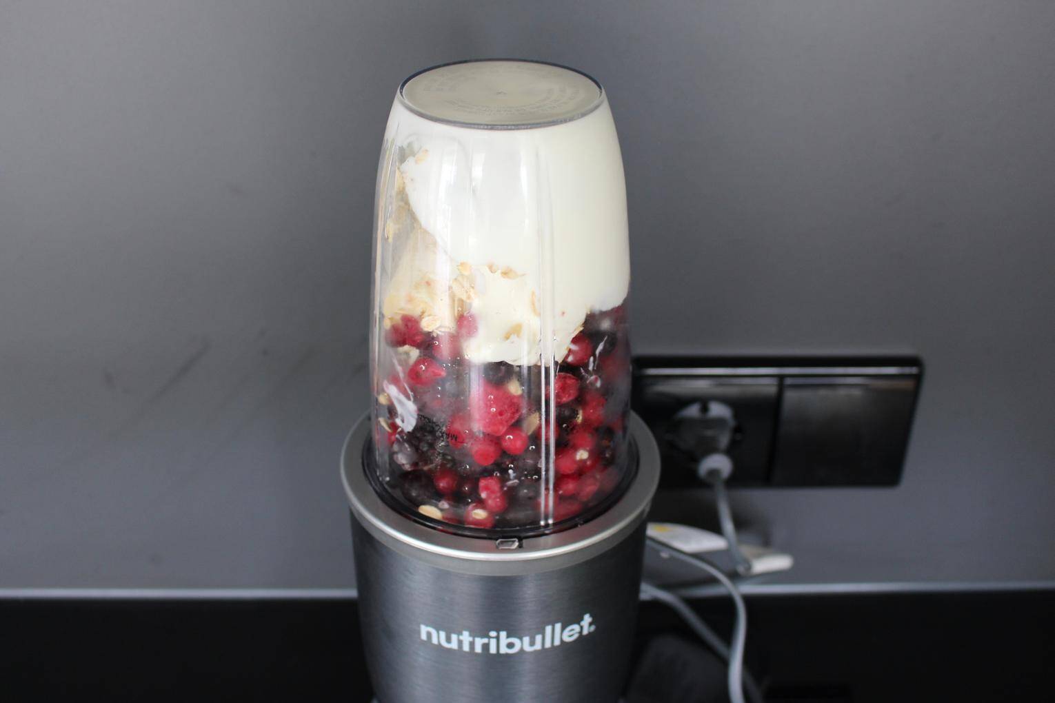 Nutribullet Smoothie Bowl vorher